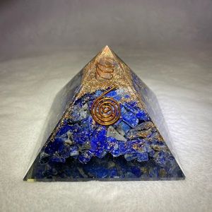 Lapis Lazuli Orgonite Pyramid